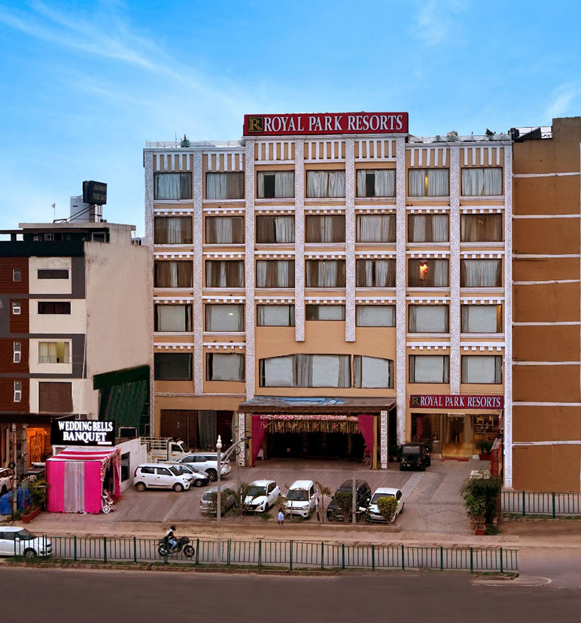Royal Park Resorts location near Chandigarh Airport